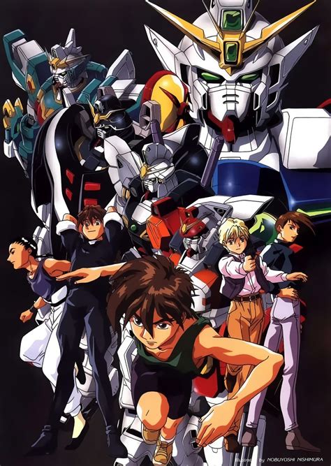 mobile suit gundam wing anime|More.